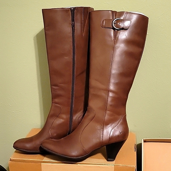 b.o.c Cassie dark brown tall leather boots - Picture 2 of 12